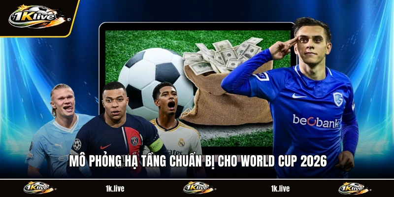 Mô phỏng hạ tầng chuẩn bị cho World Cup 2026