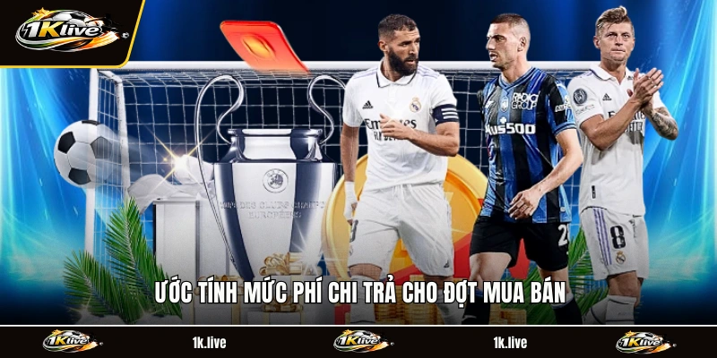 Ước tính mức phí chi trả cho đợt mua bán